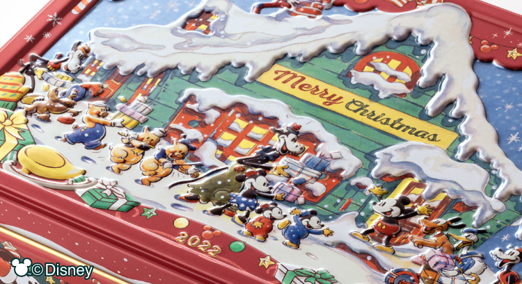 ミキフレショコラサンドクリスマス プレート付