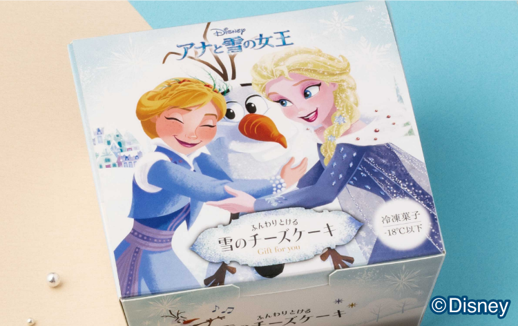 アナ雪チーズケーキ