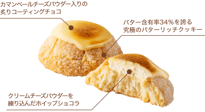 フォンダンチーズ紹介