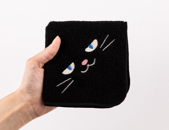 東京ばな奈ぶにゃんこ ミニタオル 1個: パクとモグ | HANEDA Shopping