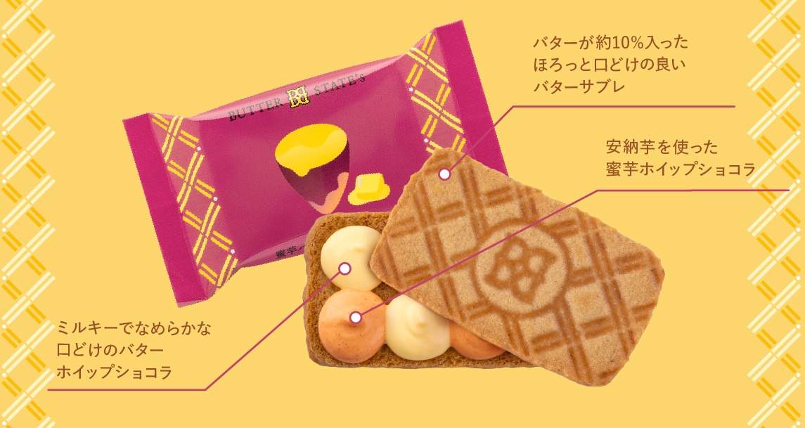 バターステイツクッキー レモンバター味説