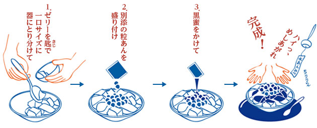水あんみつ