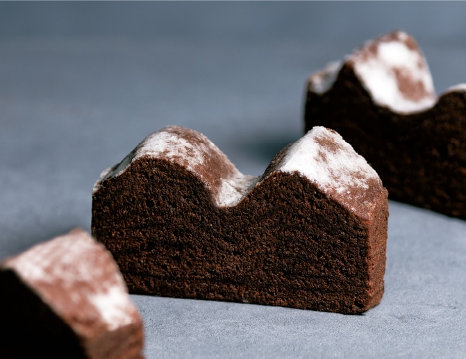 ひとくちマウントバームブラウニー