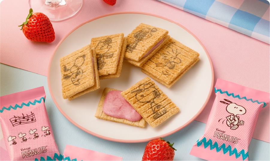 スヌーピー シュガーバターサンドの木蜜いもメープルバター仕立て