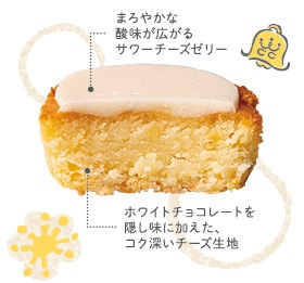 ホワイトチーズケーキ