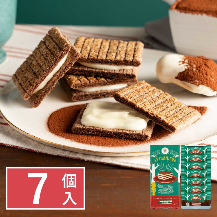 シュガーバターサンドの木 クリームチーズ香るティラミス風 7個入
